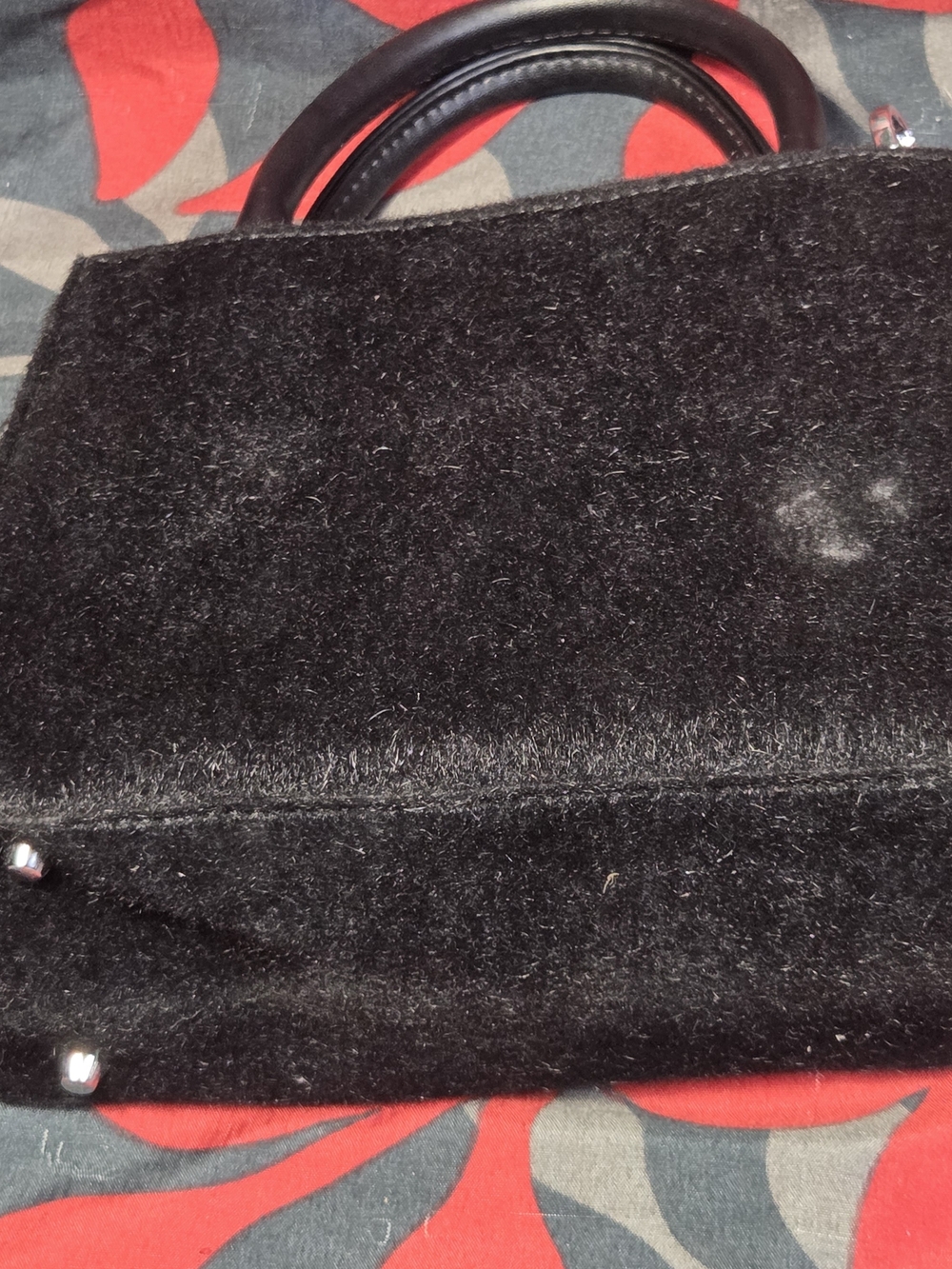 Black Mini Top-Handle Bag - Picture 3 of 6